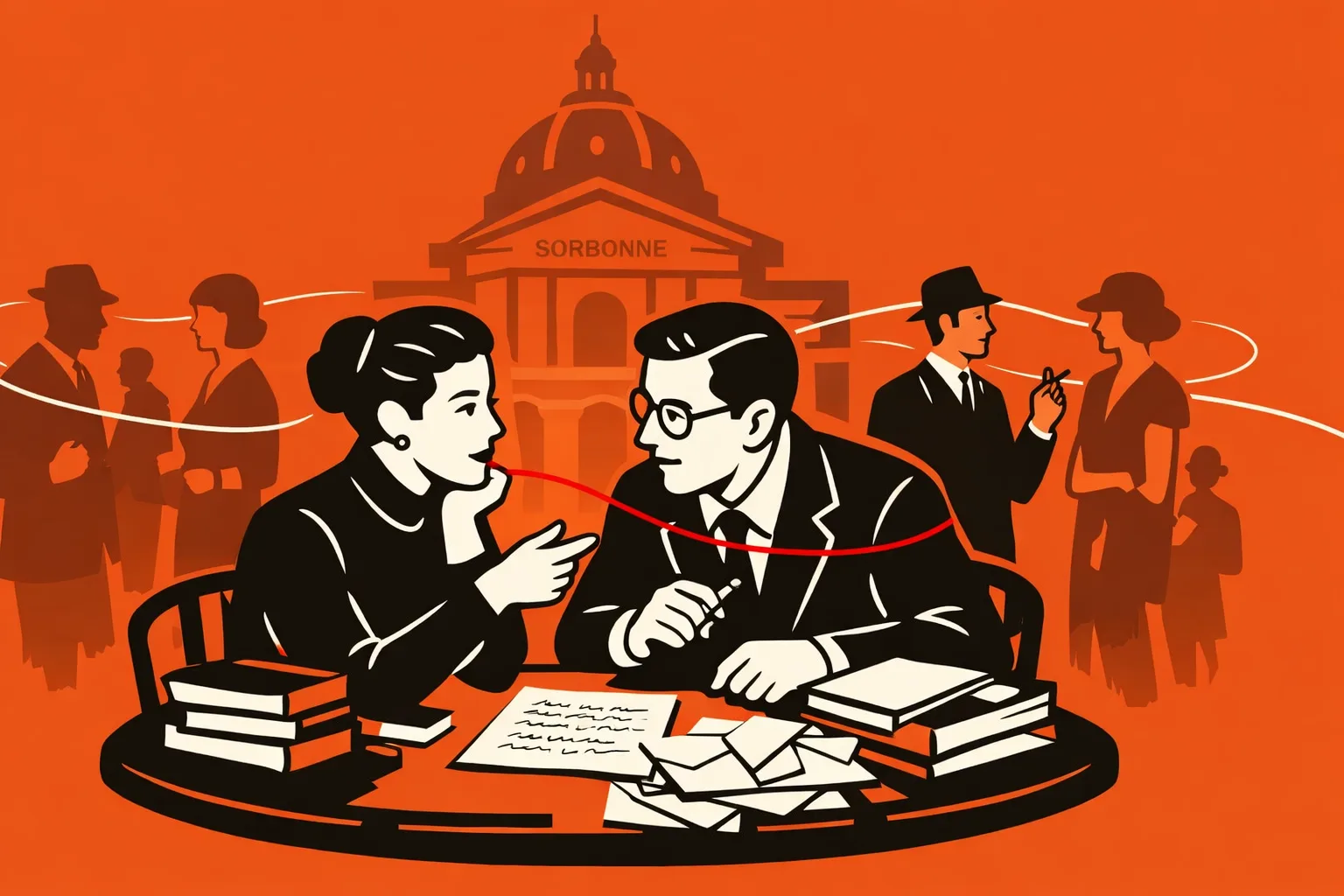 Simone de Beauvoir e Sartre: il primo vero "contratto" (e i suoi molti lividi)